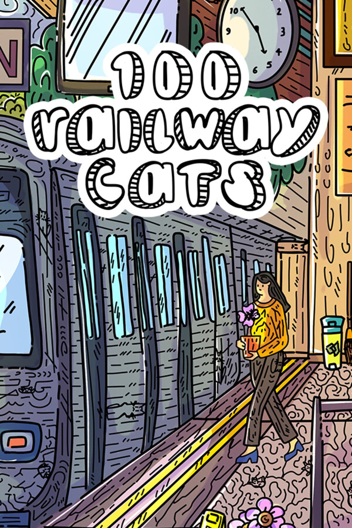 100 Railway Cats boxart