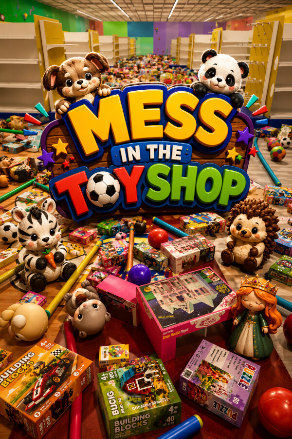 Mess in the Toy Shop boxart