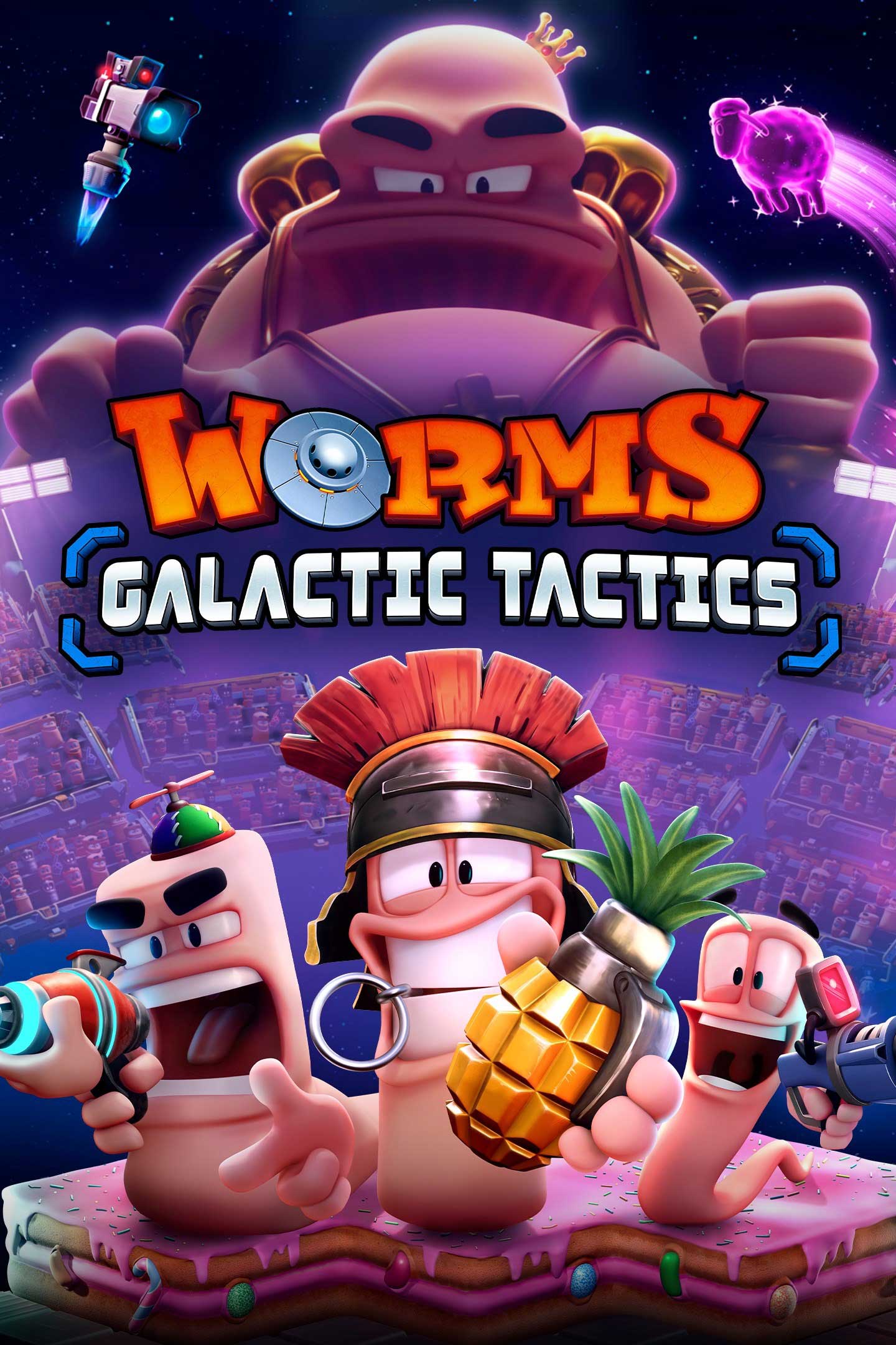 Worms: Galactic Tactics boxart