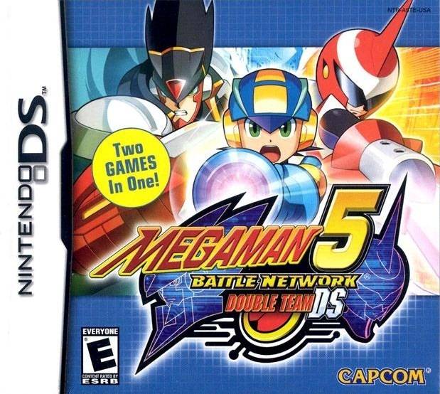 Mega Man Battle Network 5: Double Team DS boxart