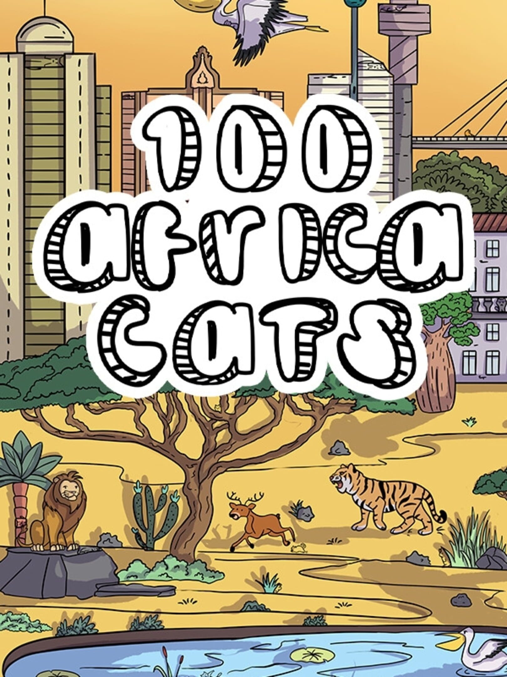 100 Africa Cats boxart
