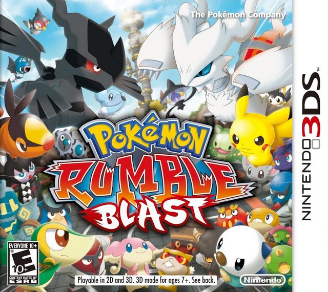 Pokémon Rumble Blast boxart