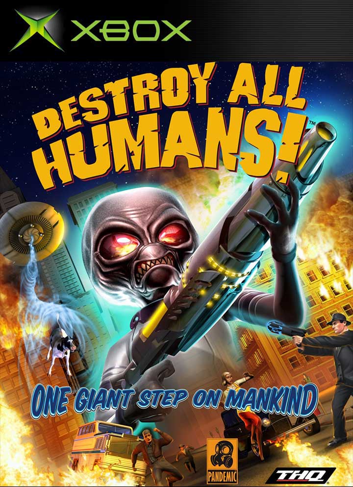Destroy All Humans! boxart