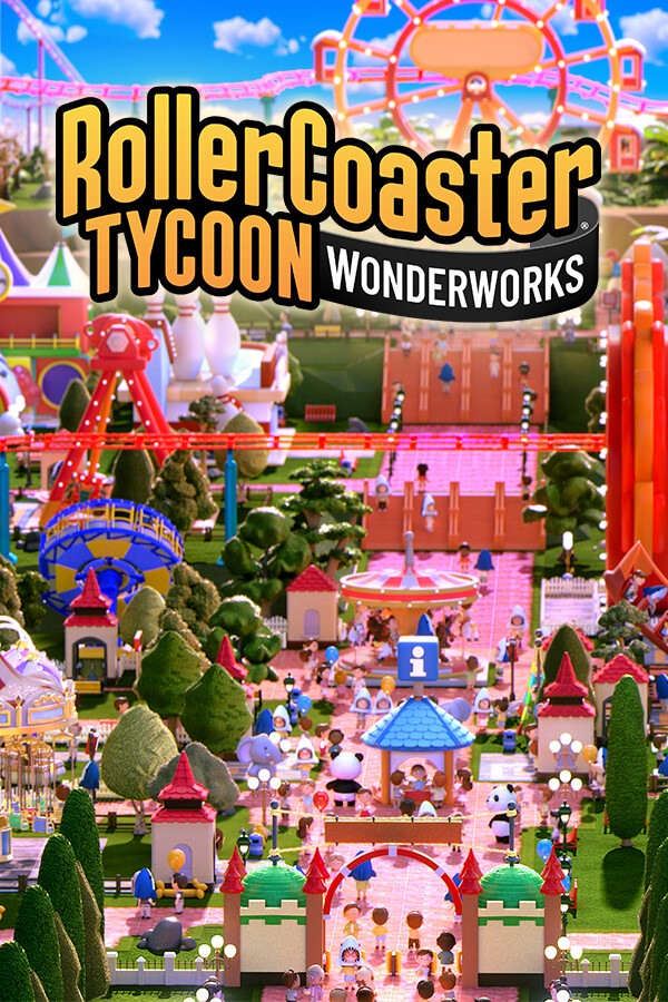 RollerCoaster Tycoon Wonderworks boxart