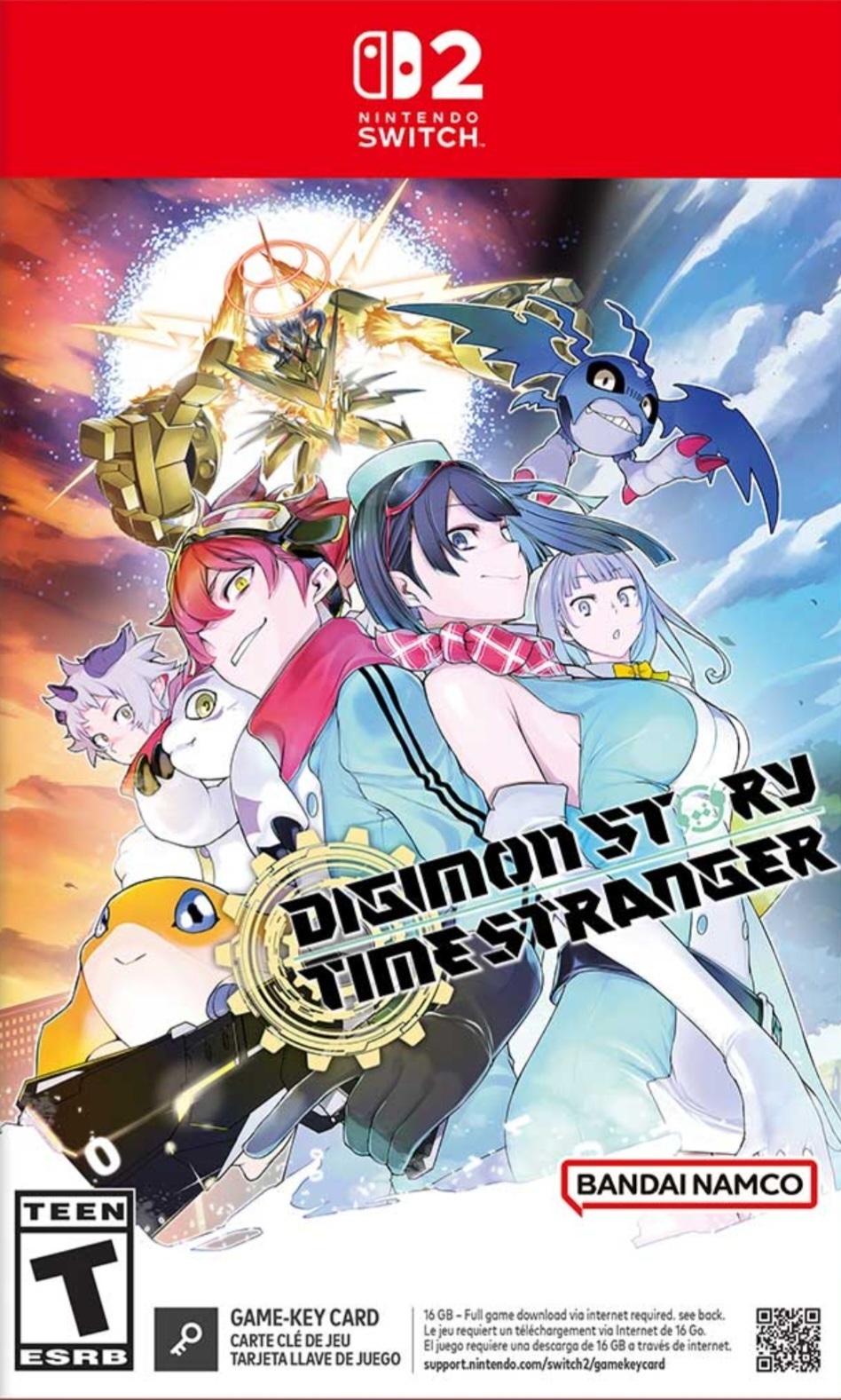 Digimon Story: Time Stranger boxart