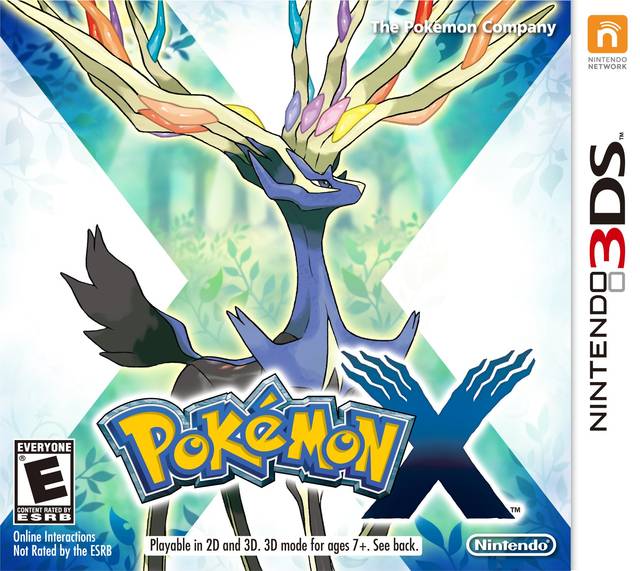 Pokémon X boxart