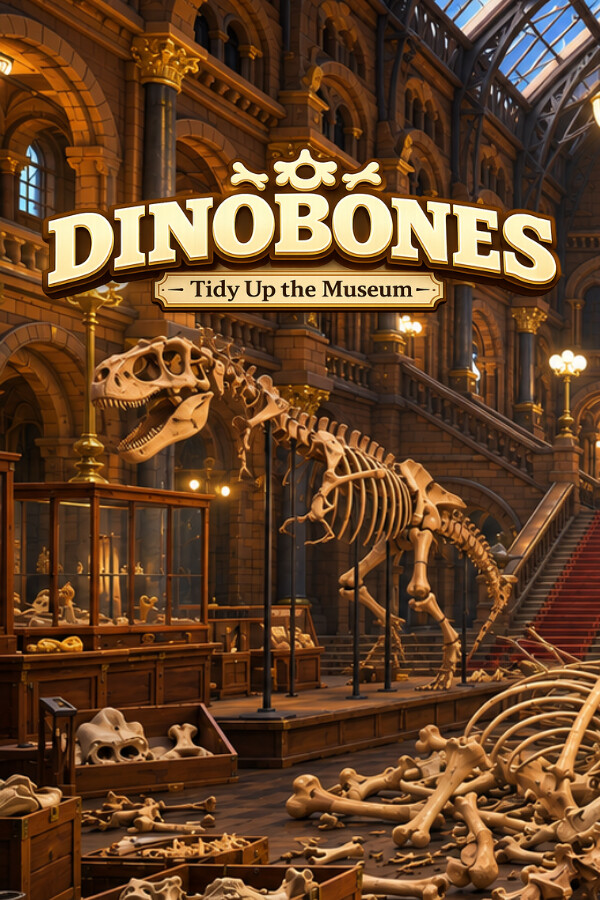 DinoBones: Tidy Up the Museum boxart