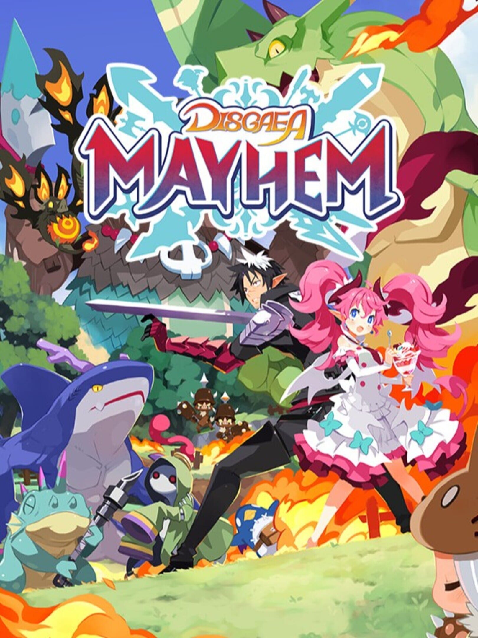 Disgaea Mayhem boxart