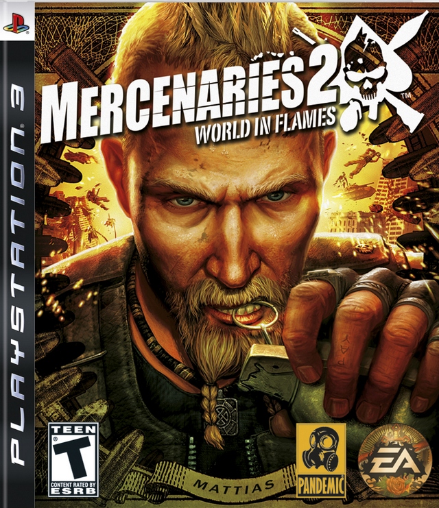 Mercenaries 2: World in Flames boxart