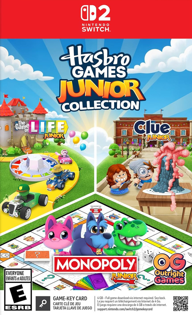 Hasbro Games Junior Collection boxart