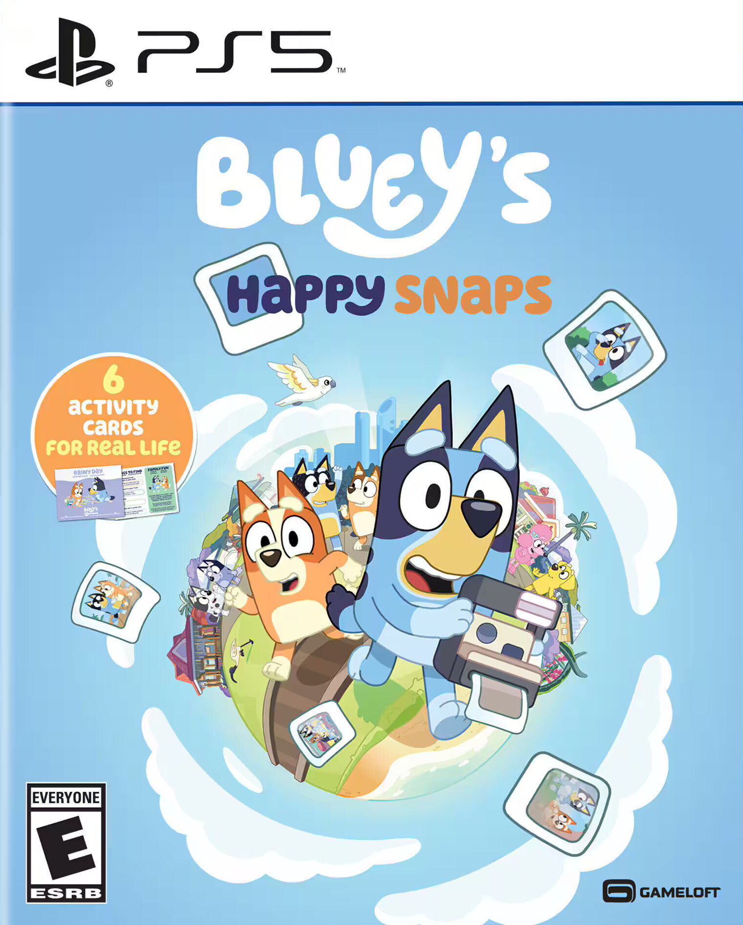 Bluey's Happy Snaps boxart