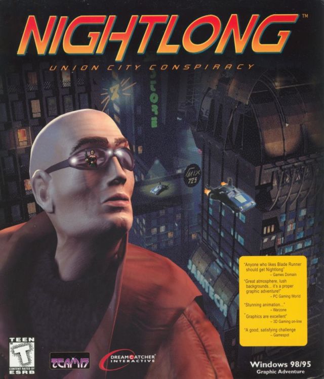 Nightlong: Union City Conspiracy boxart