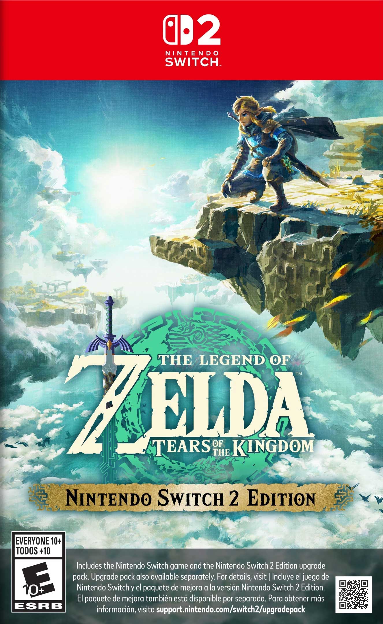 The Legend of Zelda: Tears of the Kingdom boxart