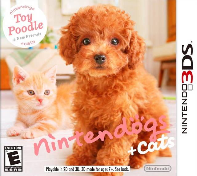 Nintendogs Plus Cats: Toy Poodle & New Friends boxart