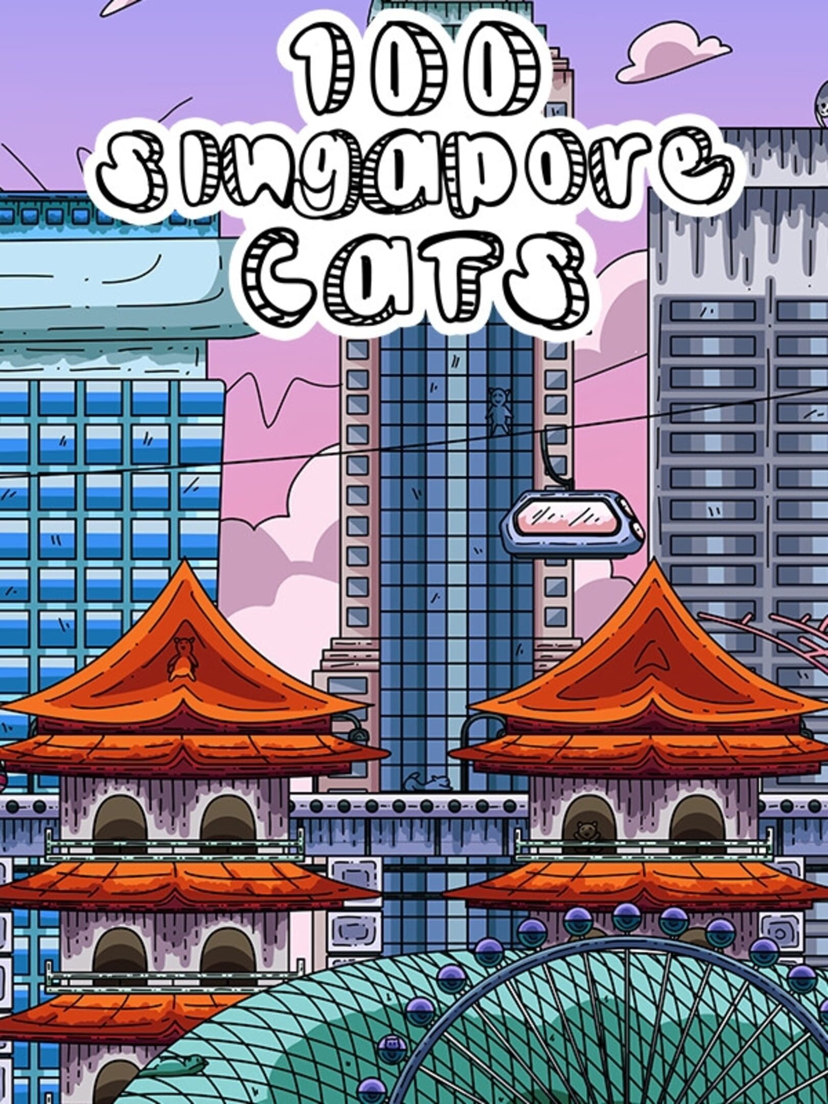 100 Singapore Cats boxart