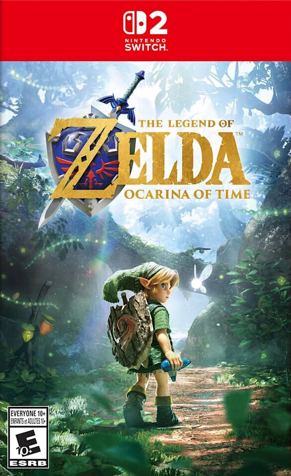 The Legend of Zelda: Ocarina of Time (2026) boxart
