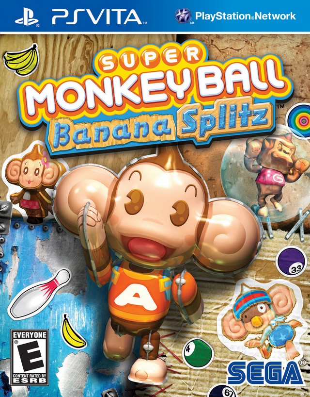 Super Monkey Ball: Banana Splitz boxart