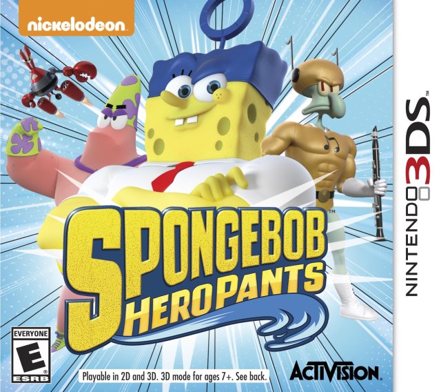 SpongeBob HeroPants boxart