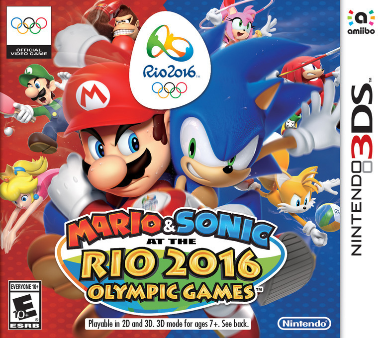 Mario & Sonic at the Rio 2016 Olympic Games boxart