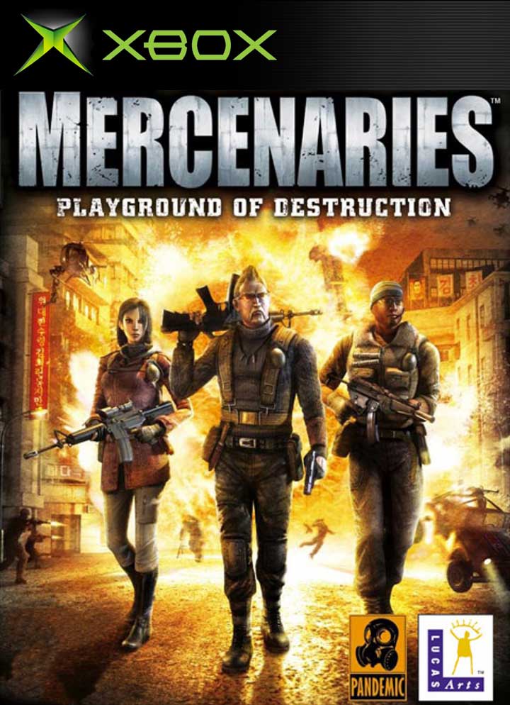 Mercenaries: Playground of Destruction boxart