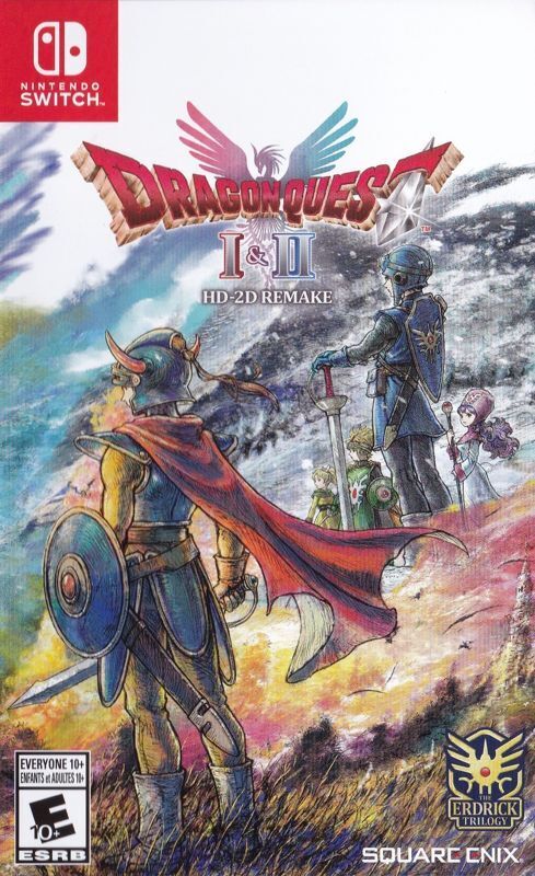 Dragon Quest I & II HD-2D Remake boxart