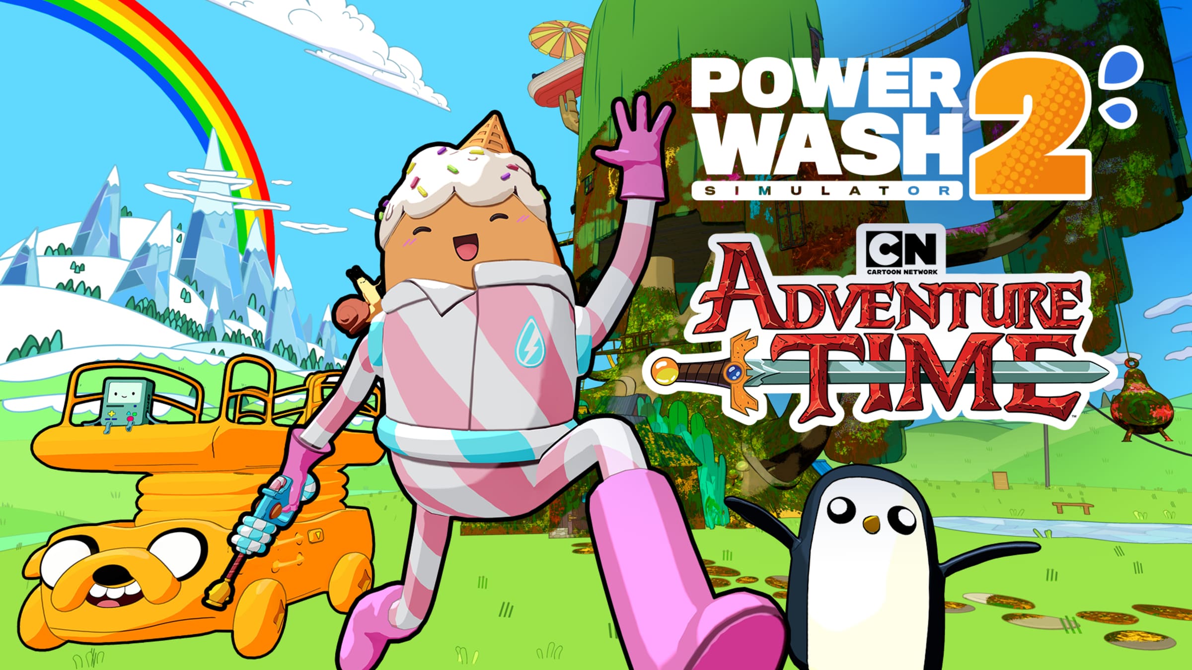 PowerWash Simulator 2: Adventure Time Pack boxart