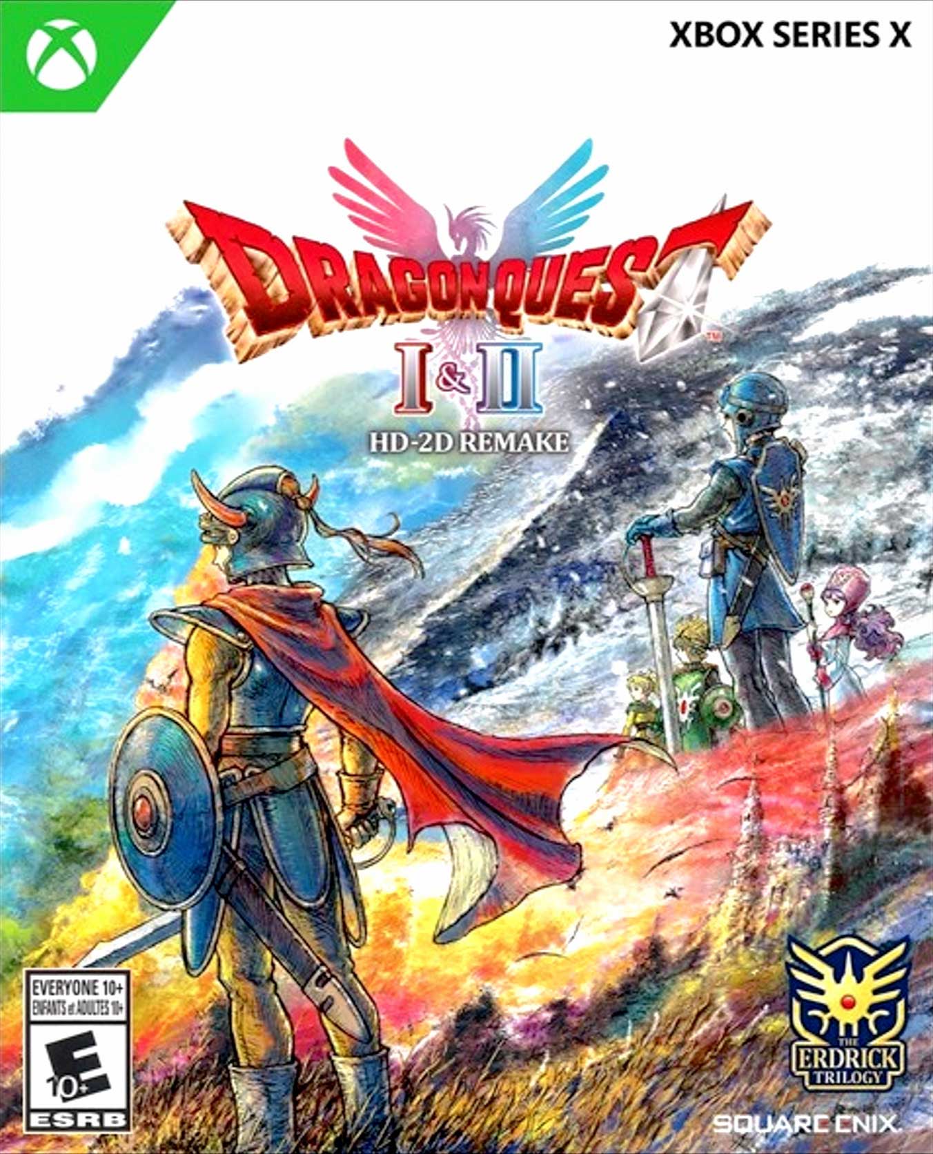 Dragon Quest I & II HD-2D Remake boxart