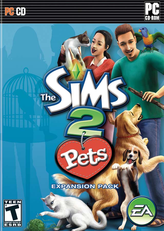 The Sims 2: Pets boxart