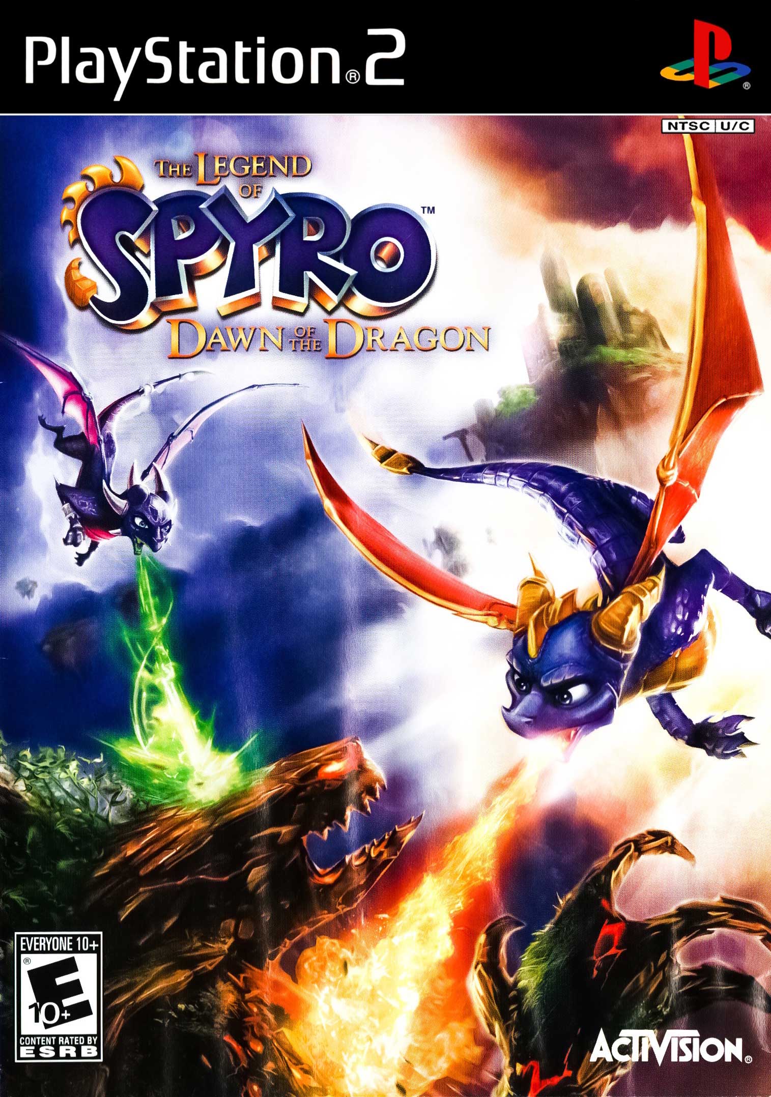 The Legend of Spyro: Dawn of the Dragon boxart