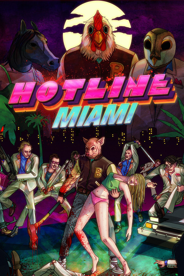 Hotline Miami boxart