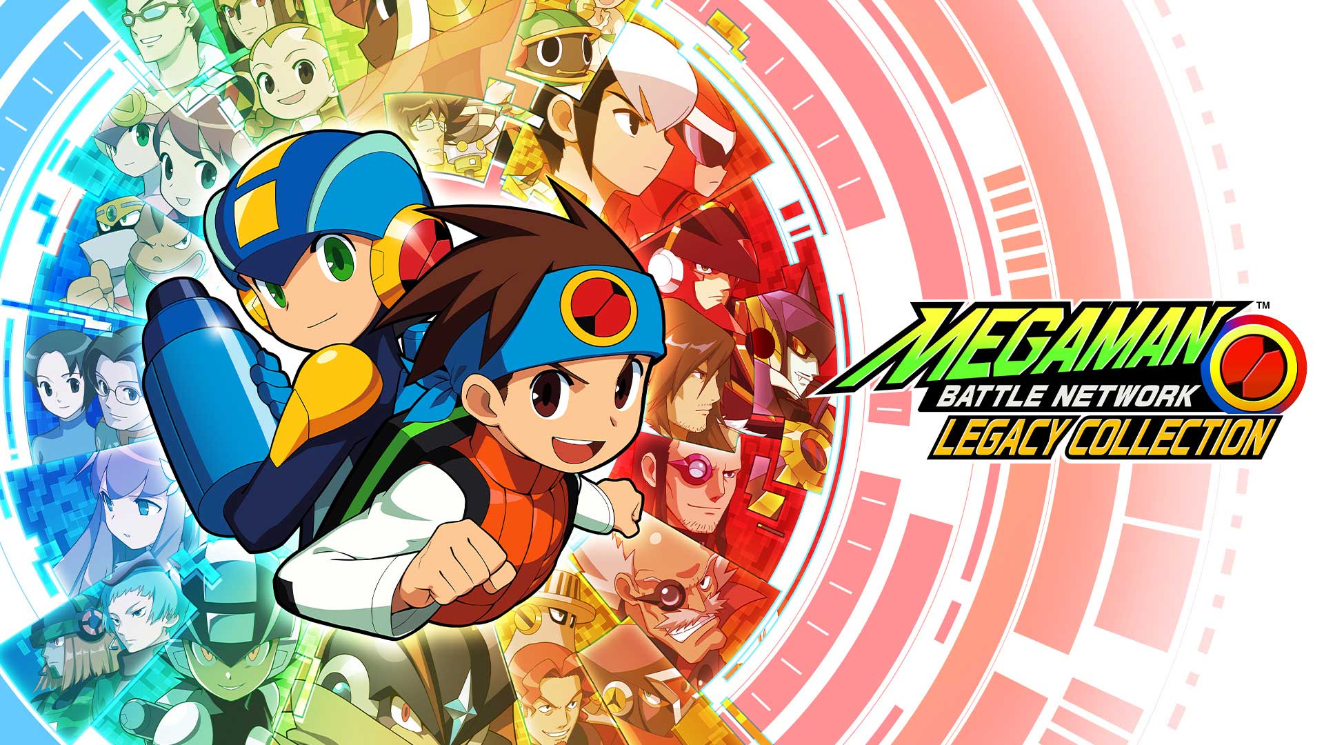 Mega Man Battle Network Legacy Collection boxart
