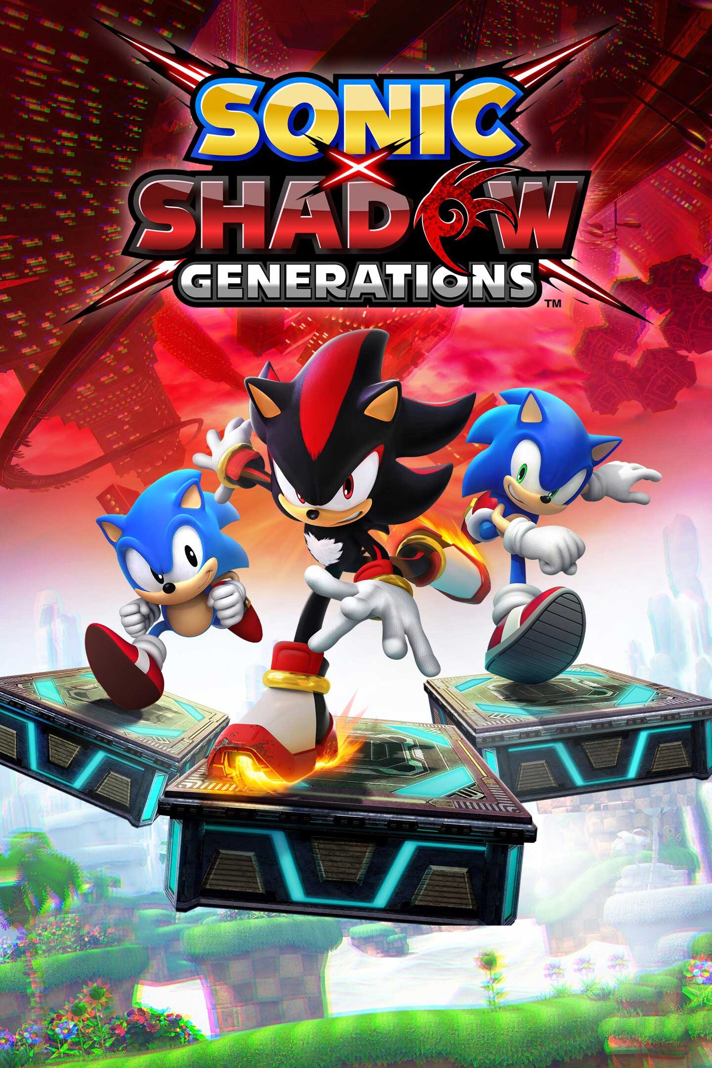 Sonic x Shadow Generations boxart