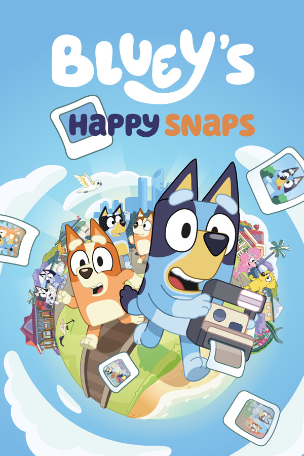 Bluey's Happy Snaps boxart