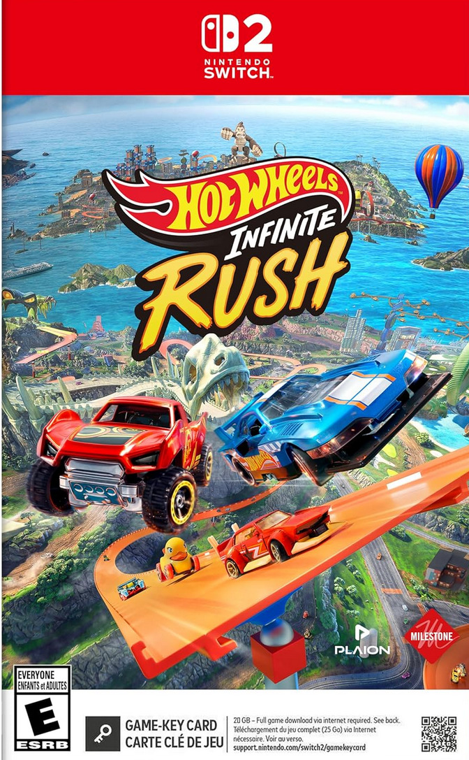 Hot Wheels Infinite Rush boxart