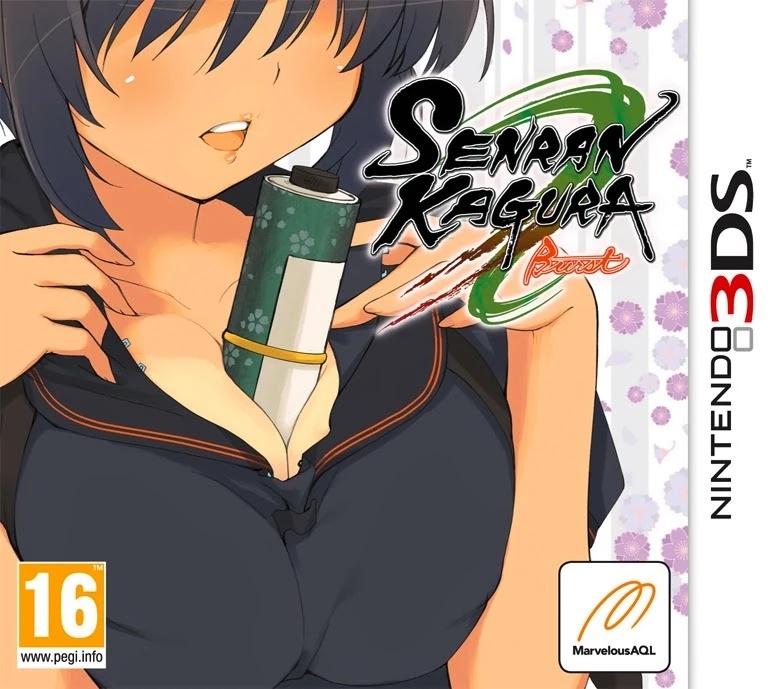 Senran Kagura Burst boxart