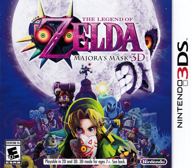 The Legend of Zelda: Majora's Mask 3D boxart