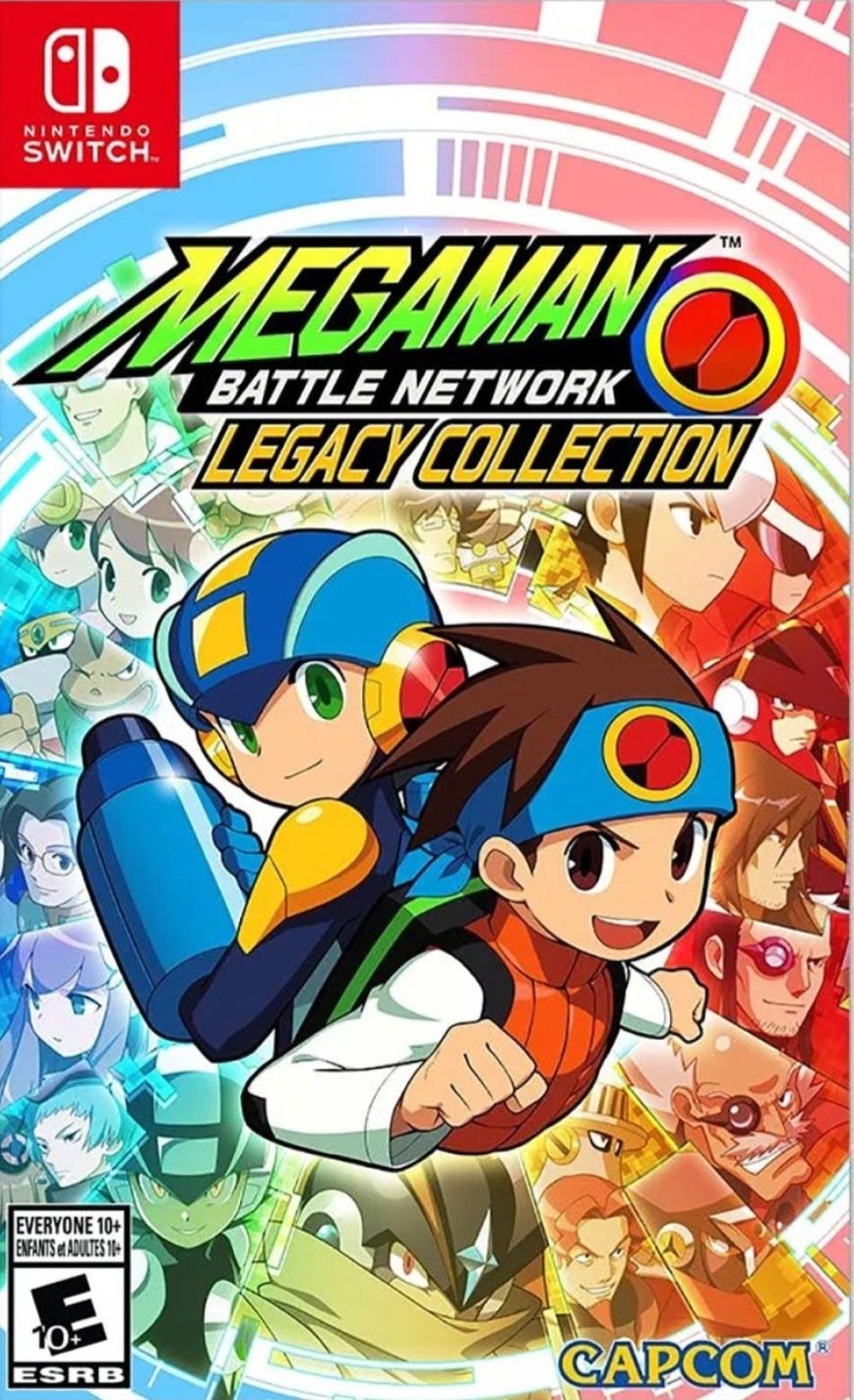 Mega Man Battle Network Legacy Collection boxart