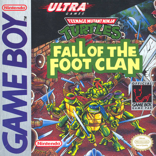 Teenage Mutant Ninja Turtles: Fall of the Foot Clan boxart