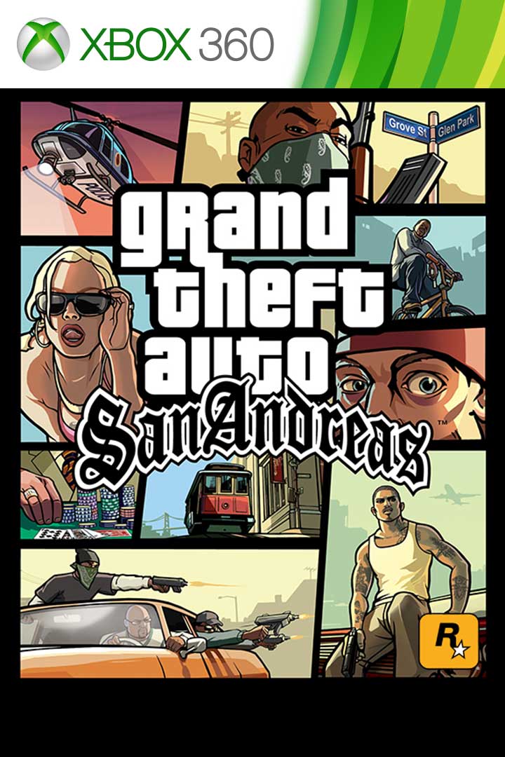 Grand Theft Auto: San Andreas boxart