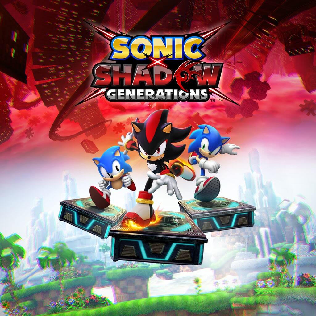 Sonic x Shadow Generations boxart