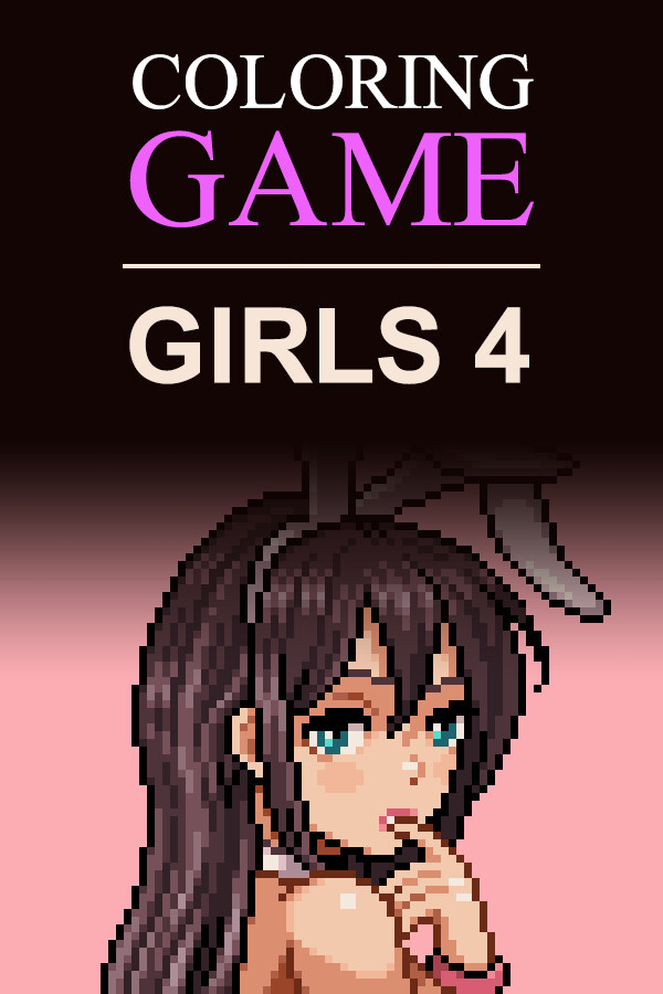 Coloring Game: Girls 4 boxart