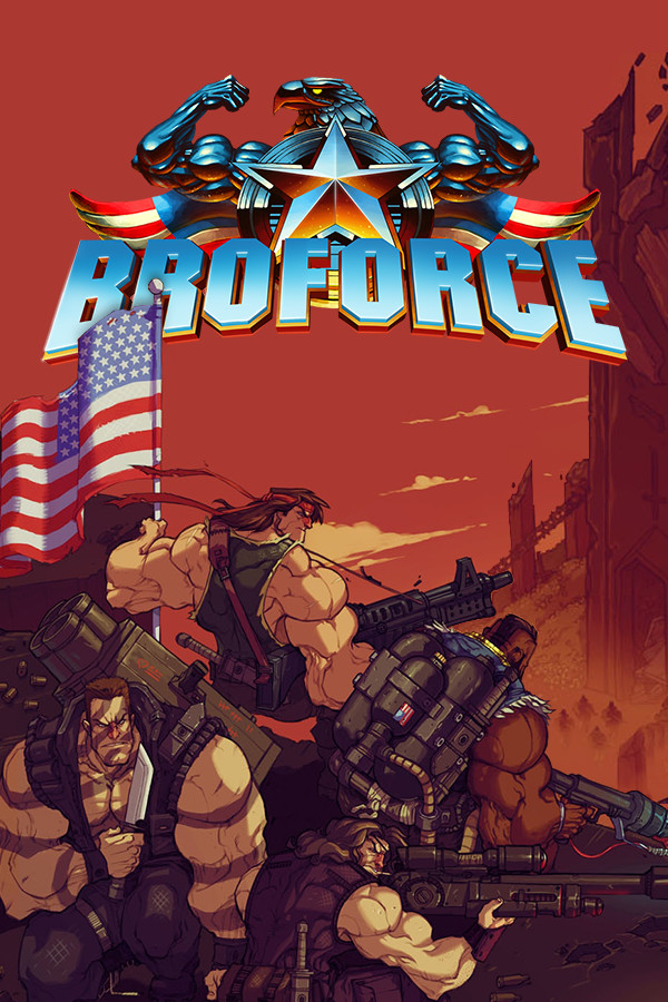 Broforce boxart