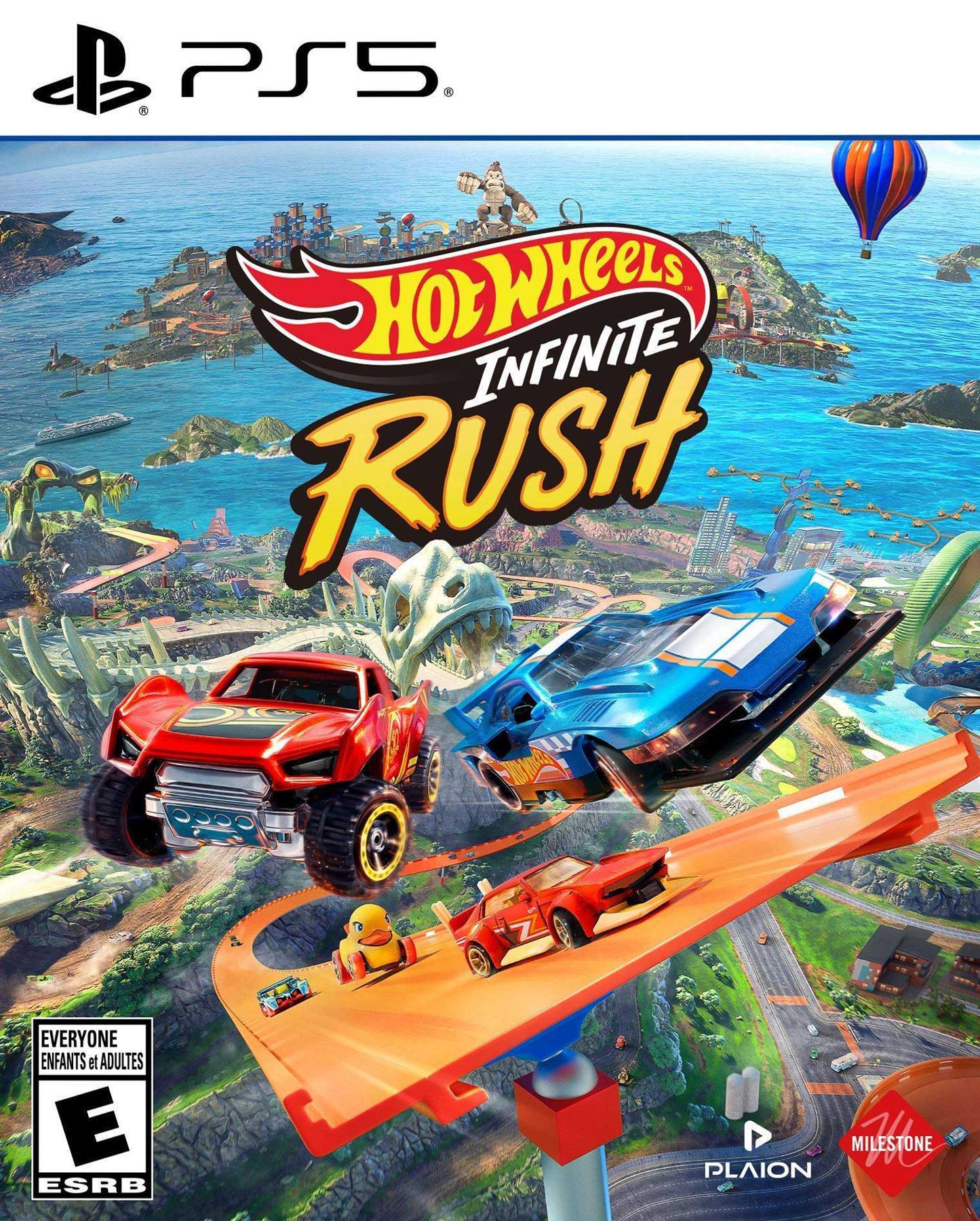 Hot Wheels Infinite Rush boxart