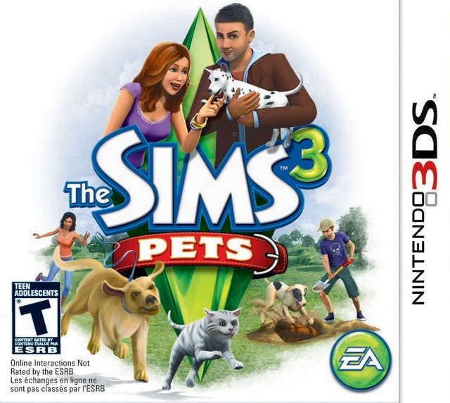 The Sims 3: Pets boxart