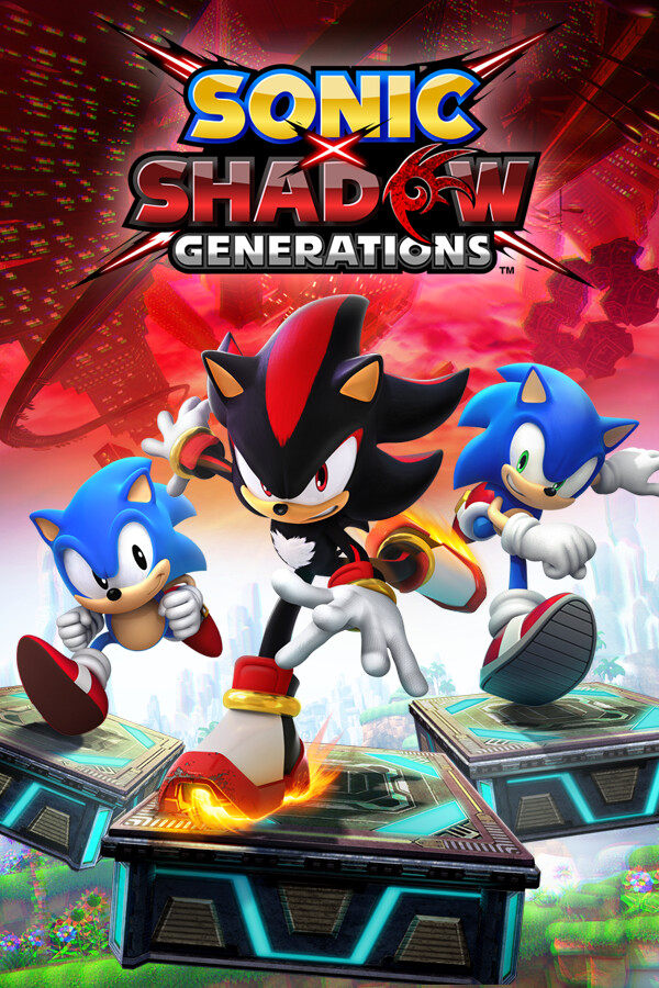 Sonic x Shadow Generations boxart
