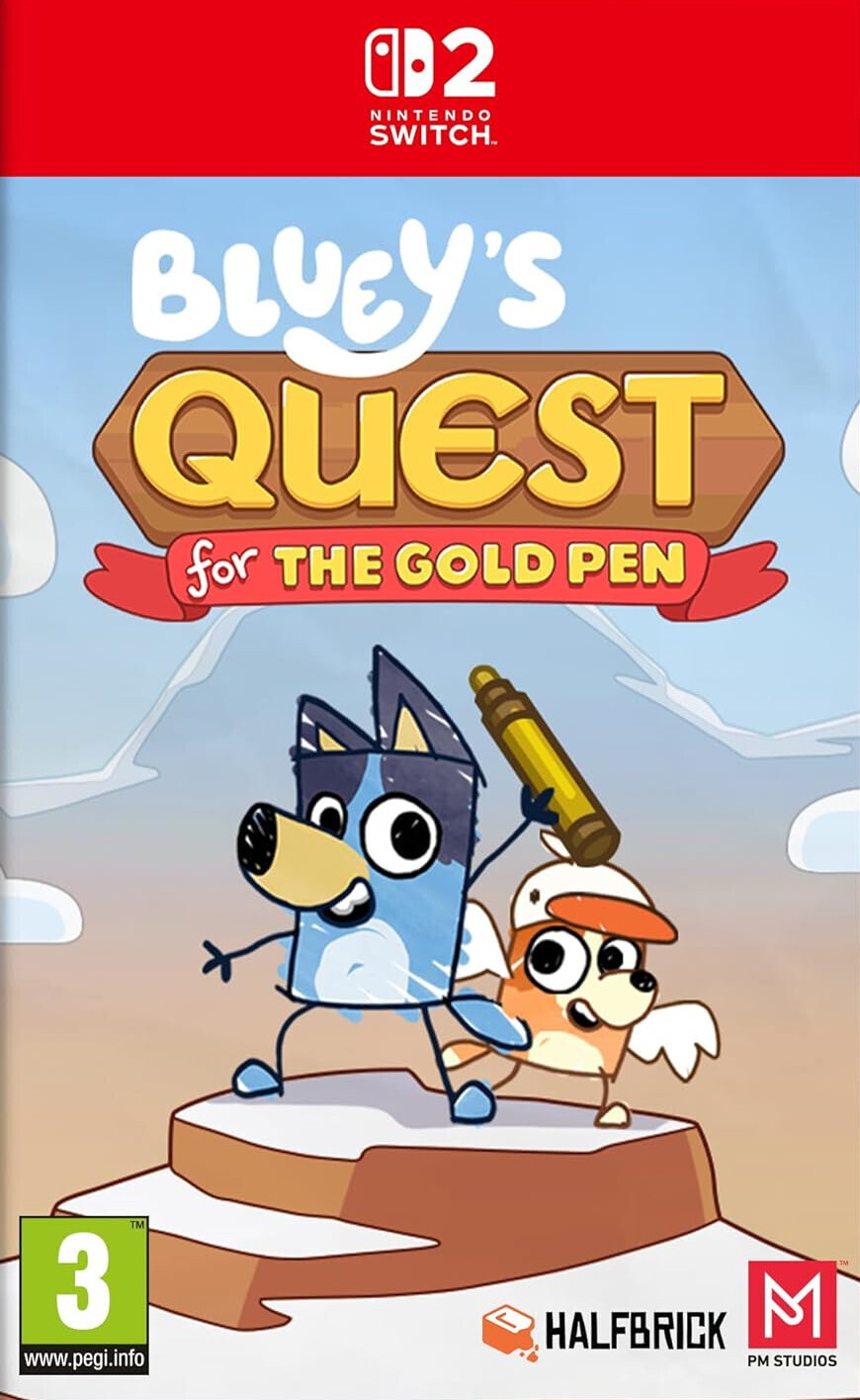 Bluey's Quest for the Gold Pen boxart