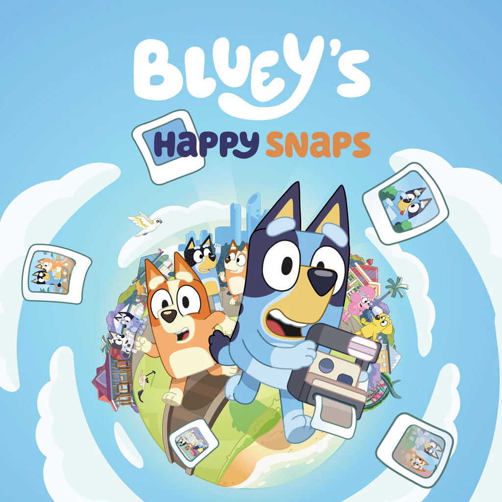 Bluey's Happy Snaps boxart