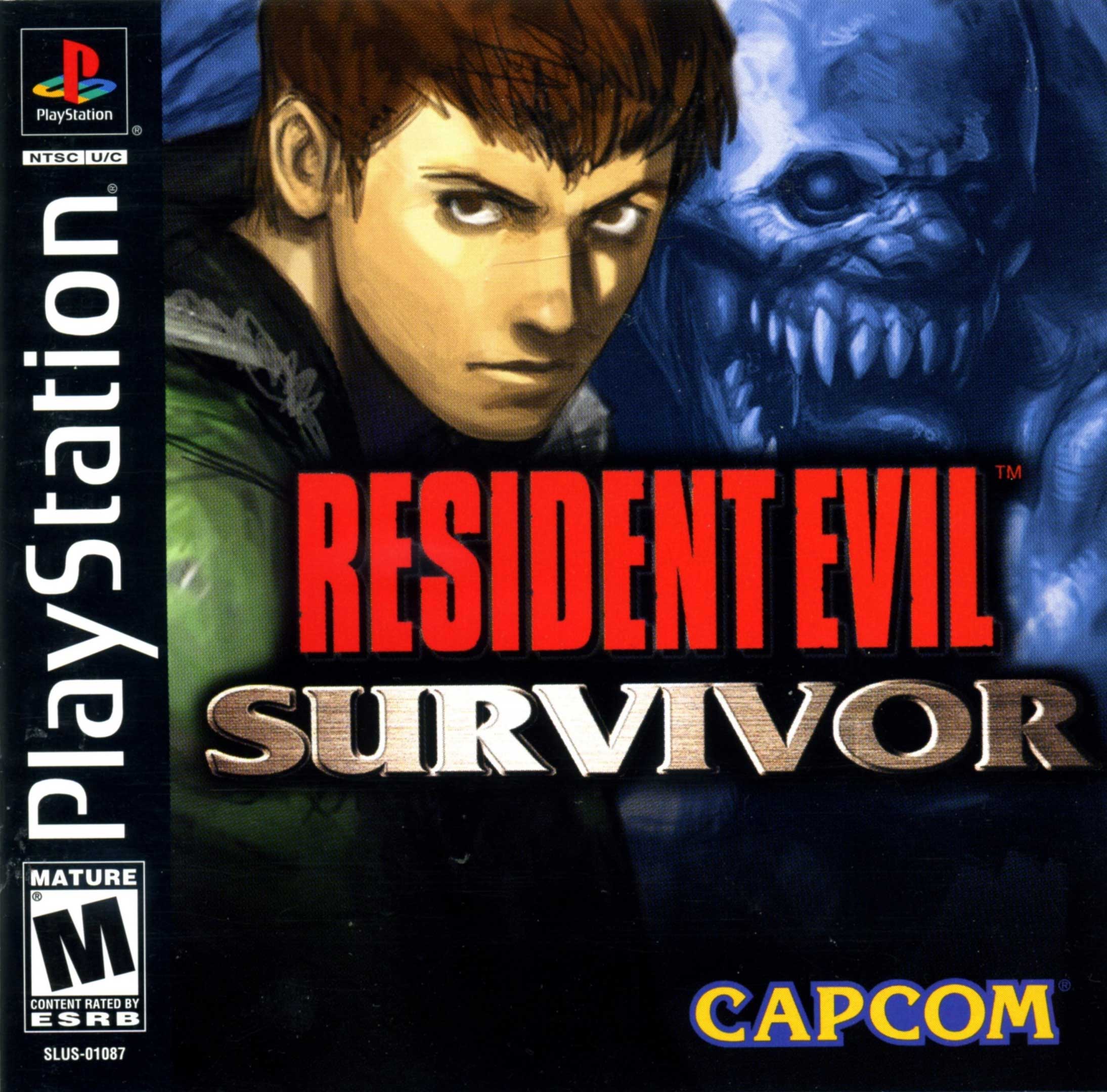 Resident Evil Survivor boxart