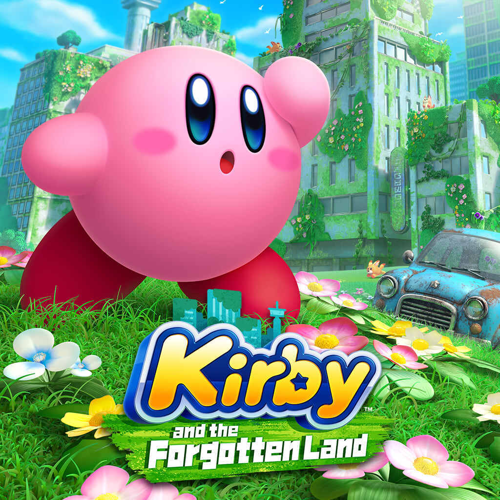 Kirby and the Forgotten Land boxart