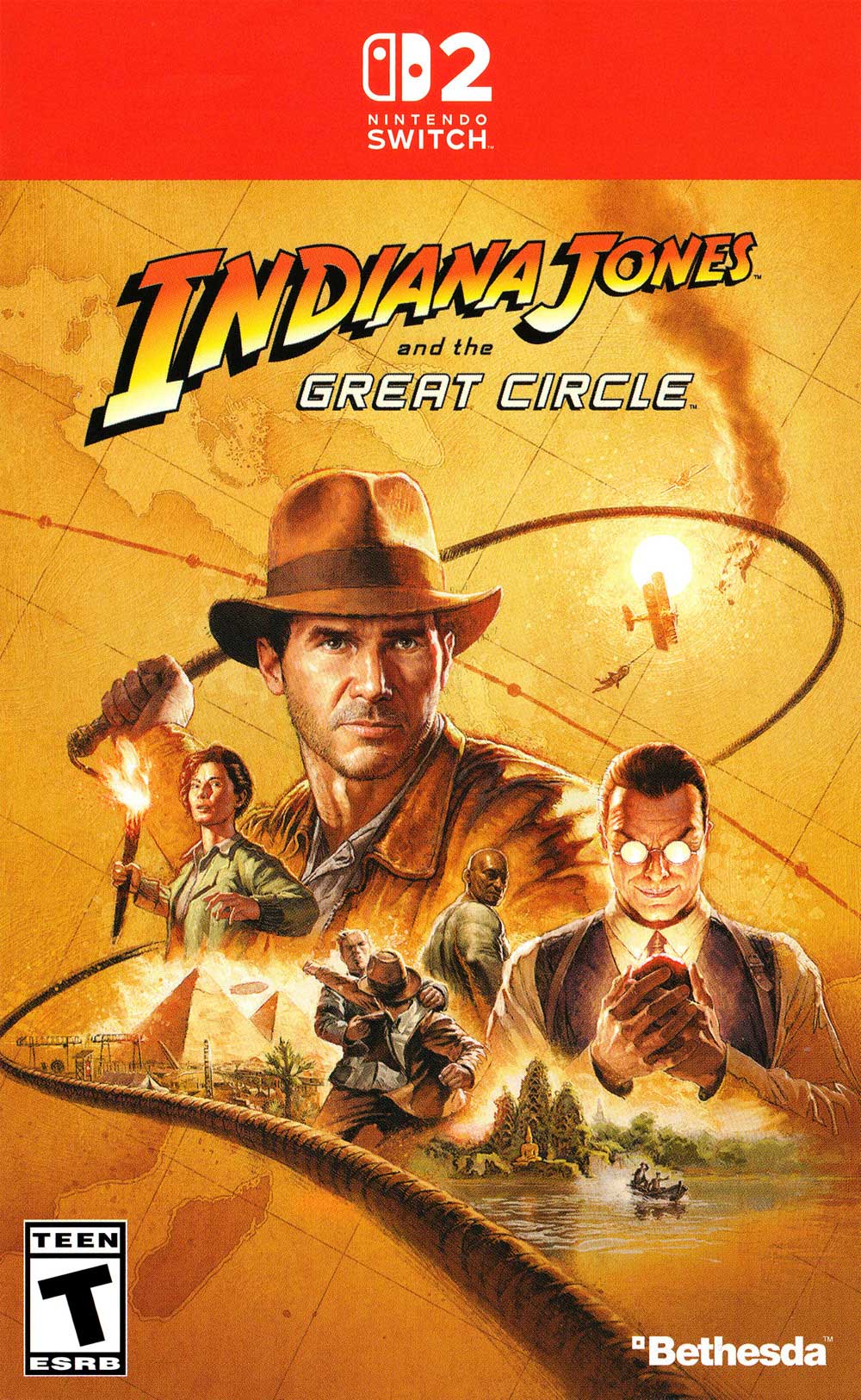 Indiana Jones and the Great Circle boxart